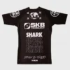 Rashguard Manches Courtes Shark SKB97 (noir)