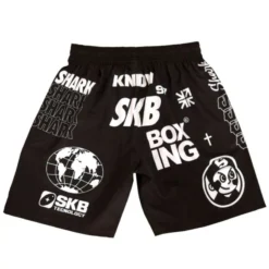 Short De Combat MMA Shark SKB97 (noir)