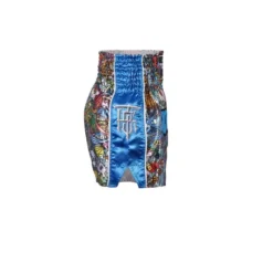 Top King Boxing Muay Thai Shorts 255 Bleu Clair -Magasin D’Équipement D’Arts Martiaux 14594 large default