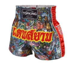 Short Kick Boxing Topking Boxing 225 Rouge