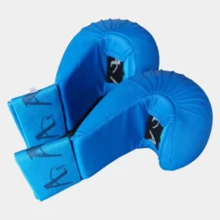 Gants De Karaté Arawaza Bleu WKF