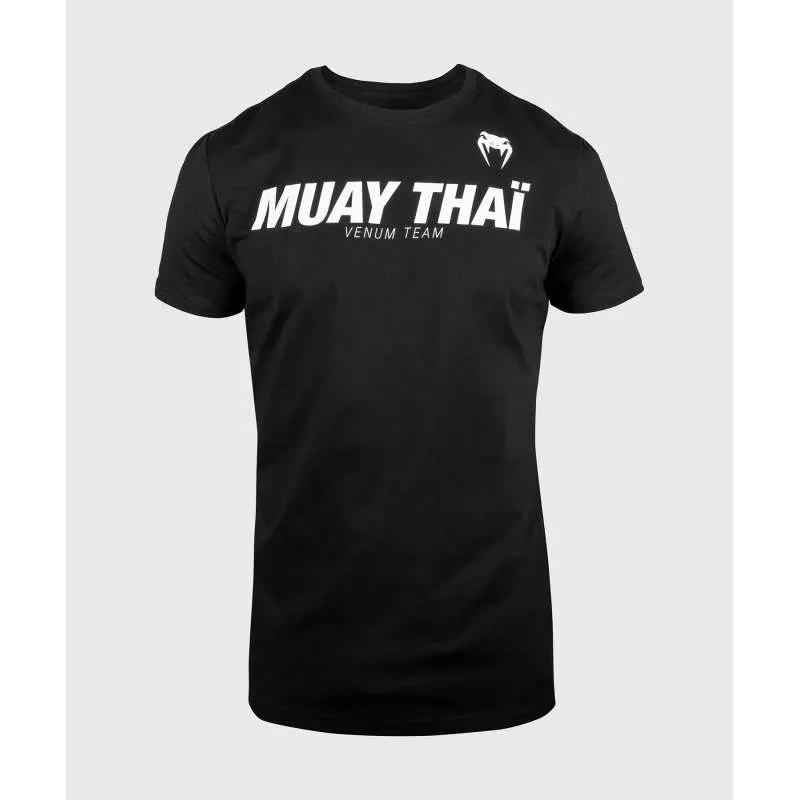 T-shirt Muay Thai Venum VT (noir/blanc) 2 T-shirt Muay Thai Venum VT (noir/blanc) – Image 2