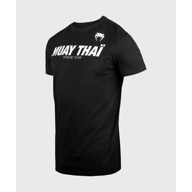 T-shirt Muay Thai Venum VT (noir/blanc) 3 T-shirt Muay Thai Venum VT (noir/blanc) – Image 3