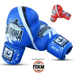 Gants Fighter Buddha Compétition (bleu)