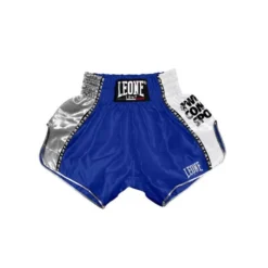 Short Muay Thai Leone AB760 Bleu