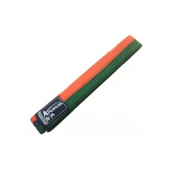 Ceinture Karate Arawaza Orange/vert