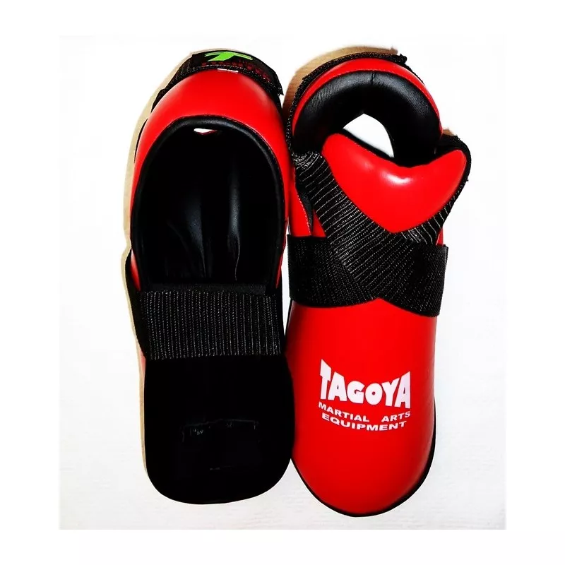 Tagoya ITF Taekwondo Protège Pieds Rouge 1 Tagoya ITF Taekwondo Protège Pieds Rouge
