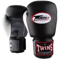 Gants Muay Thai Twins BGVL4 (noir/gris)