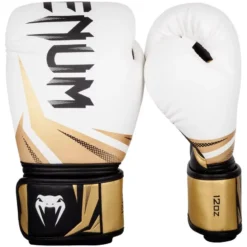 Gants Kick Boxing Venum Challenger 3.0 Blanc/noir /or