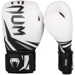 Gants Muay Thai Venum Challenger 3.0 Blanc/noir