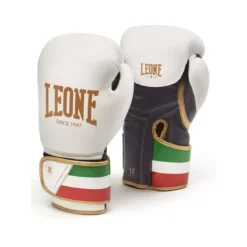 Gants De Boxe Leone 1947 Blanc GN039 Italie