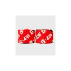Bandages De Boxe Shark F4L Rouge 5 Mètres -Magasin D’Équipement D’Arts Martiaux bandages de boxe shark f4l rouge 5 metres 3
