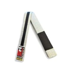 Ceinture BJJ Pour Enfants Strongest Hero Gris Noir