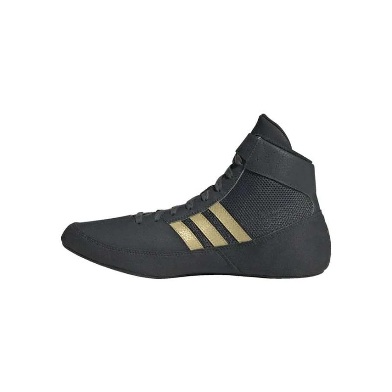 Chaussures De Lutte Adidas HVC2 Noir Or 2 Chaussures De Lutte Adidas HVC2 Noir Or – Image 2