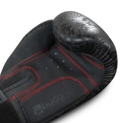 Gants De Boxe Buddha Mexican Noir Mat -Magasin D’Équipement D’Arts Martiaux gants de boxe buddha mexican noir mat 3