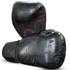 Gants De Boxe Buddha Mexican Noir Mat -Magasin D’Équipement D’Arts Martiaux gants de boxe buddha mexican noir mat 4