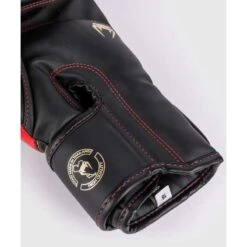Gants De Boxe Venum Elite Noir Doré Rouge -Magasin D’Équipement D’Arts Martiaux gants de boxe venum elite noir dore rouge 6