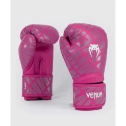 Gants De Kick Boxing Venum Contender 1.5 Blanc Rose