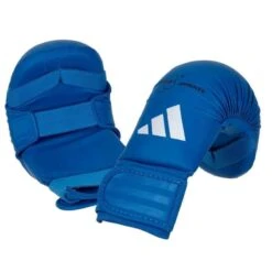 Gants De Kumite Bleus Adidas WKF
