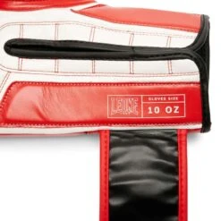 Gants De Muay Thai Leone Iconic Rouge -Magasin D’Équipement D’Arts Martiaux gants de muay thai leone iconic rouge 3