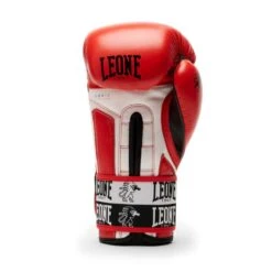 Gants De Muay Thai Leone Iconic Rouge -Magasin D’Équipement D’Arts Martiaux gants de muay thai leone iconic rouge 6