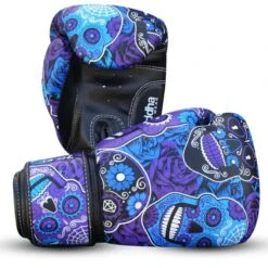 Gants Muay Thai Buddha Mexican Violets -Magasin D’Équipement D’Arts Martiaux gants muay thai buddha mexican violets 3