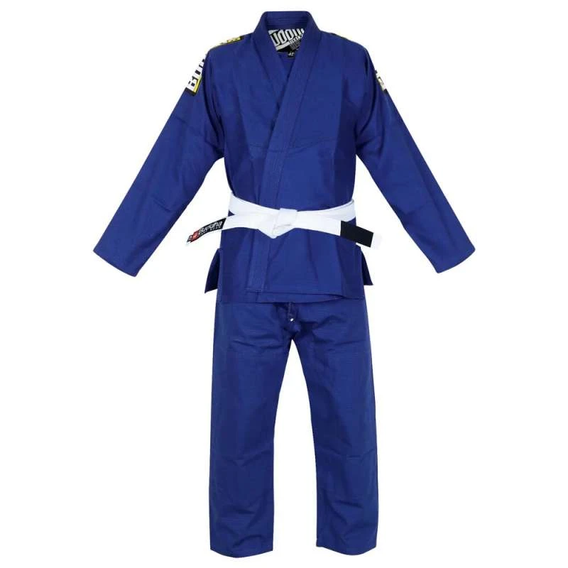 Kimono JJB Buddha Infinity Bleu + Ceinture Blanc 3 Kimono JJB Buddha Infinity Bleu + Ceinture Blanc – Image 3