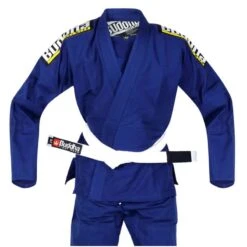 Kimono JJB Buddha Infinity Bleu + Ceinture Blanc 10 Kimono JJB Buddha Infinity Bleu + Ceinture Blanc -Magasin D’Équipement D’Arts Martiaux kimono bjj buddha infinity bleu ceinture blanc 4