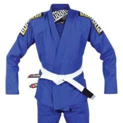Kimono BJJ Infinity Buddha Bleu Royal + Ceinture Blanche -Magasin D’Équipement D’Arts Martiaux kimono bjj infinity buddha bleu royal ceinture blanche 4