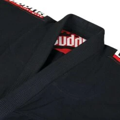 Kimono BJJ Noir Buddha Infinity + Ceinture Blanc -Magasin D’Équipement D’Arts Martiaux kimono bjj noir buddha infinity ceinture blanc 4