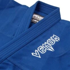 Kimono BJJ Pour Enfants Venum Contender Bleu -Magasin D’Équipement D’Arts Martiaux kimono bjj pour enfants venum contender bleu 3