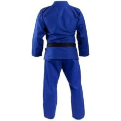 Kimono BJJ Venum Contender Evo Bleu -Magasin D’Équipement D’Arts Martiaux kimono bjj venum contender evo bleu 2