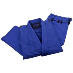 Kimono BJJ Venum Contender Evo Bleu -Magasin D’Équipement D’Arts Martiaux kimono bjj venum contender evo bleu 3