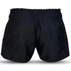 Pantalon Buddha Premium Muay Thai Noir -Magasin D’Équipement D’Arts Martiaux pantalon buddha premium muay thai noir 3