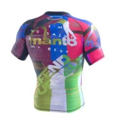 Rashguard MMA Manto Néon Abstrait -Magasin D’Équipement D’Arts Martiaux rashguard mma manto neon abstrait 2
