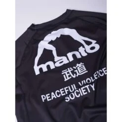 Rashguard Society Manto Noir -Magasin D’Équipement D’Arts Martiaux rashguard society manto noir 3