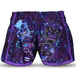 Short Muay Thai Mexicain Buddha -Magasin D’Équipement D’Arts Martiaux short muay thai mexicain buddha 3