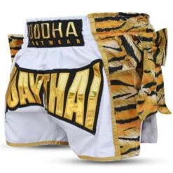 Short Muay Thai Traditionnel Buddha Tigre -Magasin D’Équipement D’Arts Martiaux short muay thai traditionnel buddha tigre 3