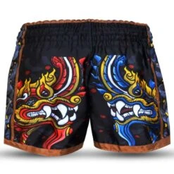 Shorts Muay Thai Buddha Sanke -Magasin D’Équipement D’Arts Martiaux shorts muay thai buddha sanke 3