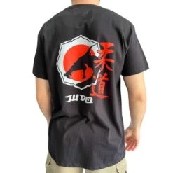 T-shirt Judo Noir Utuk Fightwear