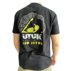 T-shirt Noir De Jiu Jitsu Utuk Fightwear