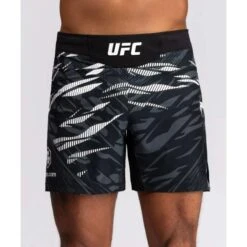 UFC Fusion Venum Authentic Fight Night Shorts Noir Blanc -Magasin D’Équipement D’Arts Martiaux ufc fusion venum authentic fight night shorts noir blanc 3