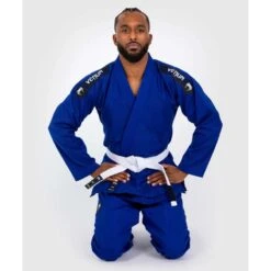 Venum First BJJ Gi Bleu -Magasin D’Équipement D’Arts Martiaux venum first bjj gi bleu 5