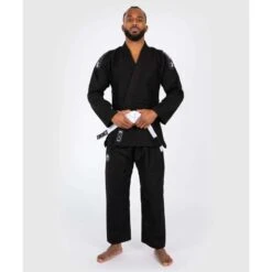 Venum First BJJ Gi Kimono Noir -Magasin D’Équipement D’Arts Martiaux venum first bjj gi kimono noir 3