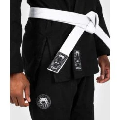 Venum First BJJ Gi Kimono Noir -Magasin D’Équipement D’Arts Martiaux venum first bjj gi kimono noir 5